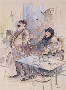 Absinthe, vers 1885 - Jean Louis Forain